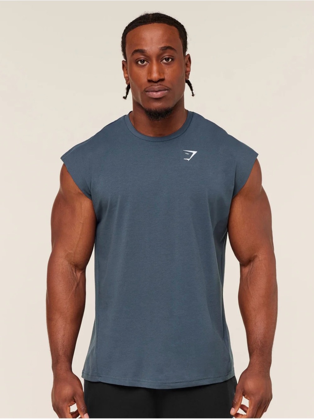 Gymshark Critical Cut Off Tank Size Large/Slim Fit